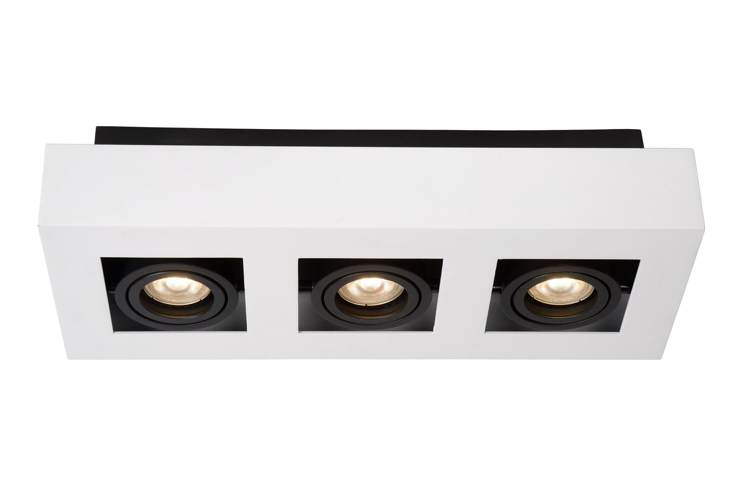 Plafondspot Xirax | LED Dim to warm | Wit Metaal