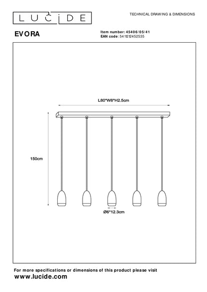 Hanglamp Evora