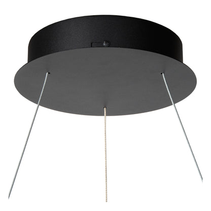 Hanglamp Vidal | 1 Lampen | Ø 58 cm | Zwart