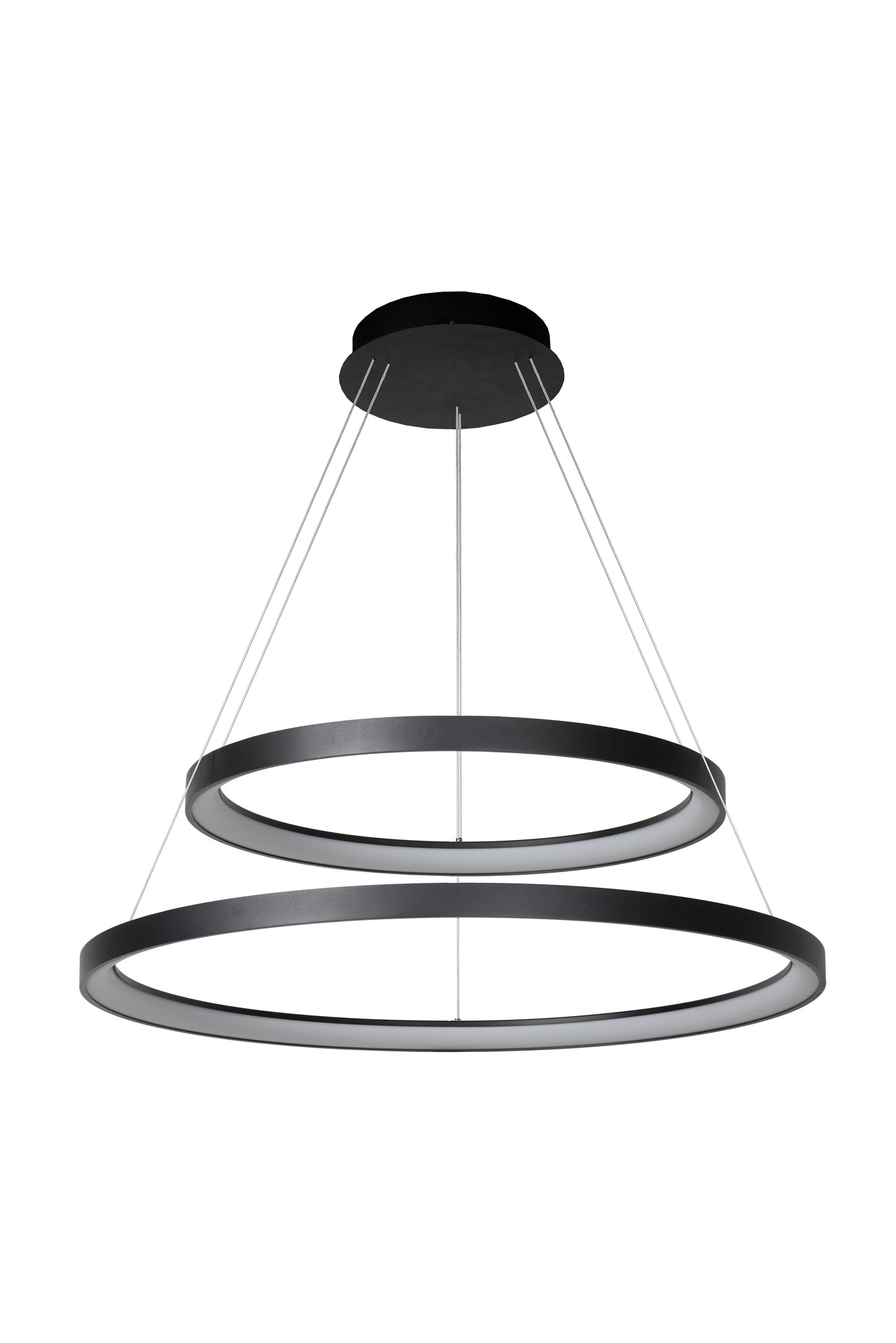 Hanglamp Vidal | 2 Lampen | Ø 78 cm | Zwart