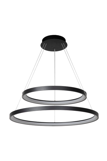 Hanglamp Vidal | 2 Lampen | Ø 78 cm | Zwart
