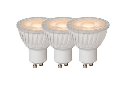 Lichtbron MR16 | Set van 3 | LED Dimbaar | Ø5 | Wit