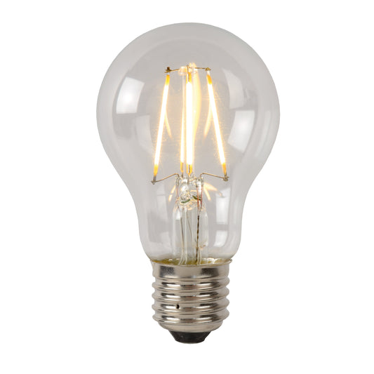 Lichtbron A60 | LED Dimbaar | E27 | Ø6 | Transparant Glas
