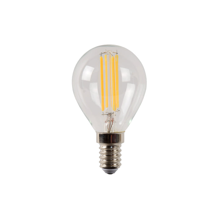 Lichtbron P45 | LED Dimbaar | E14 | Ø4,5 | Transparant Glas