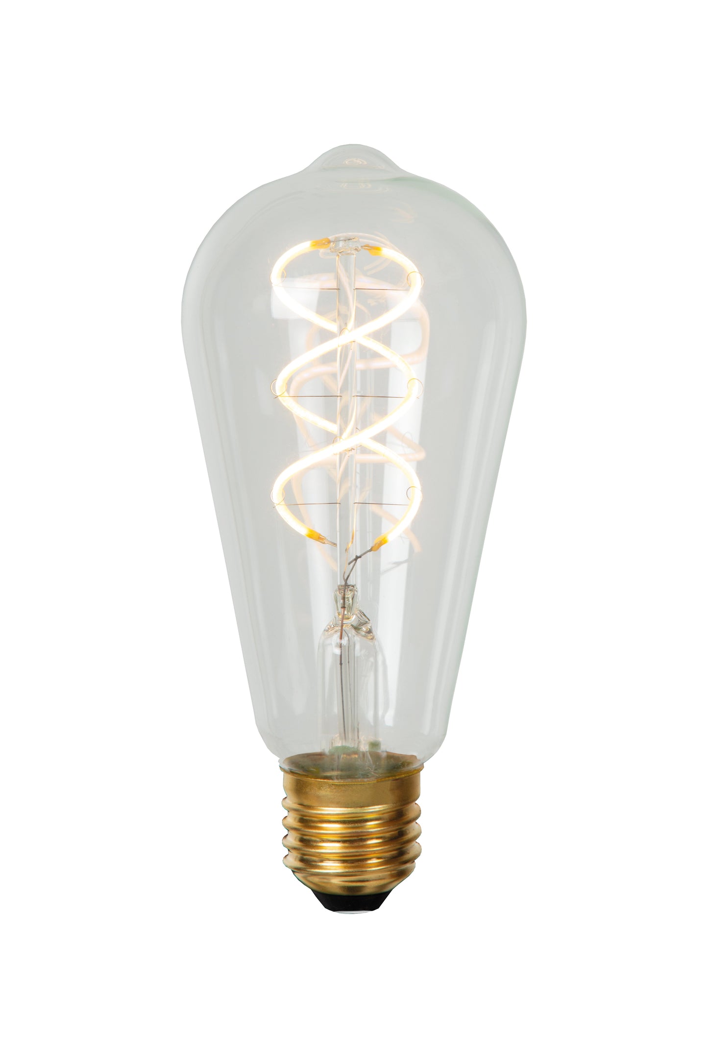 Lichtbron ST64 | LED Dimbaar | Filament Bol Ø6,4 | Glas