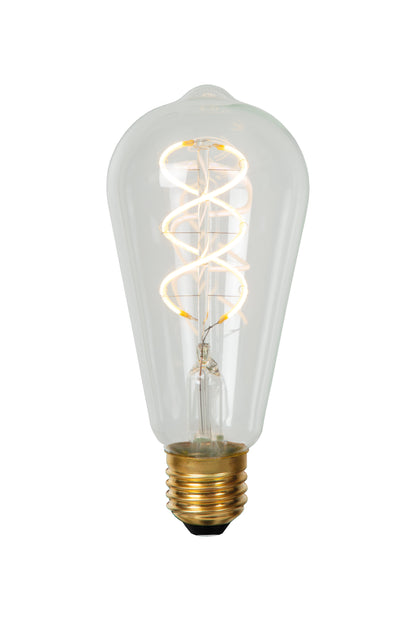 Lichtbron ST64 | LED Dimbaar | Filament Bol Ø6,4 | Glas