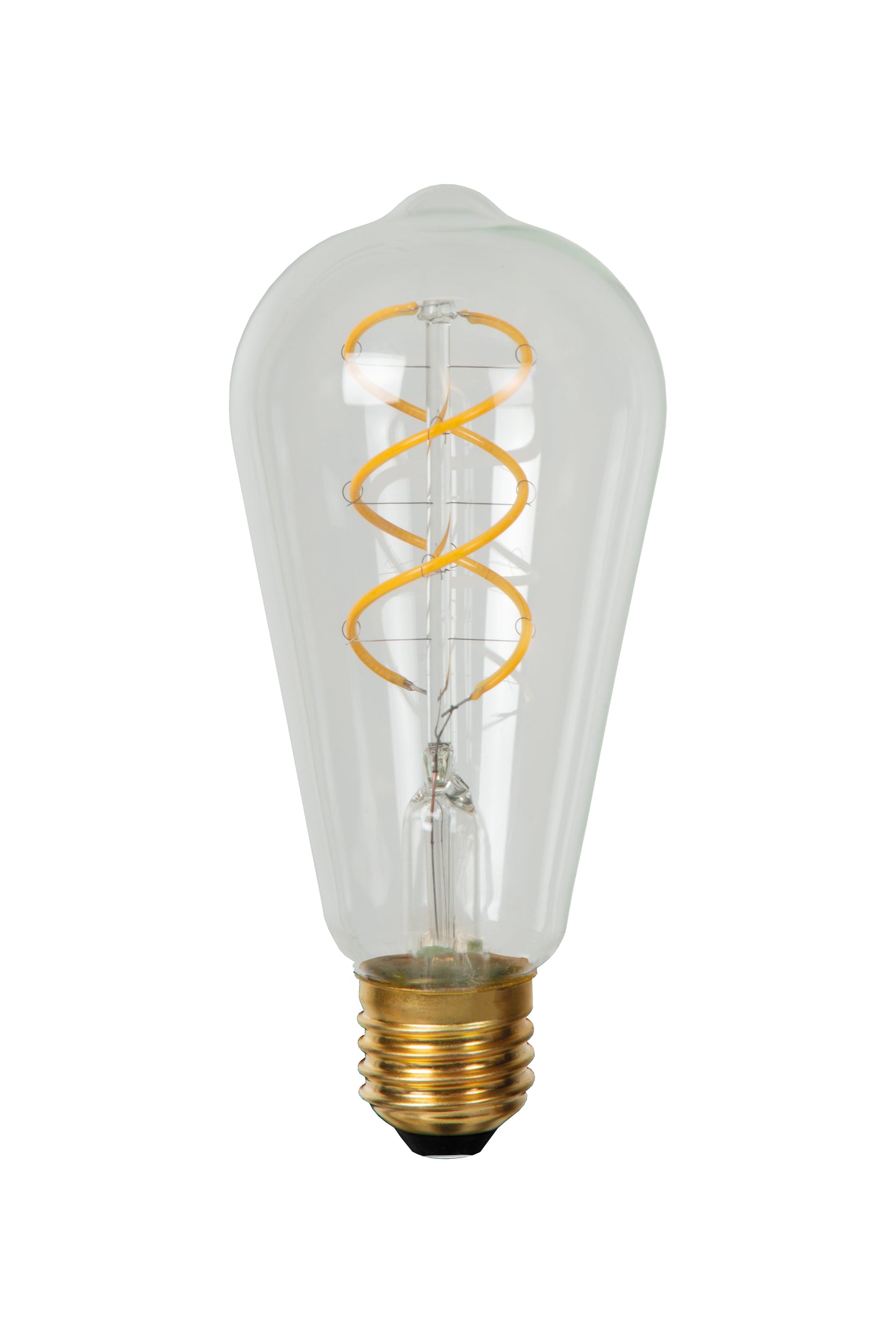 Lichtbron ST64 | LED Dimbaar | Filament Bol Ø6,4 | Transparant Glas
