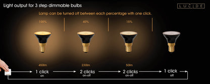 Lichtbron G45 | LED Dimbaar | E14 | Ø4,3 | Zwart