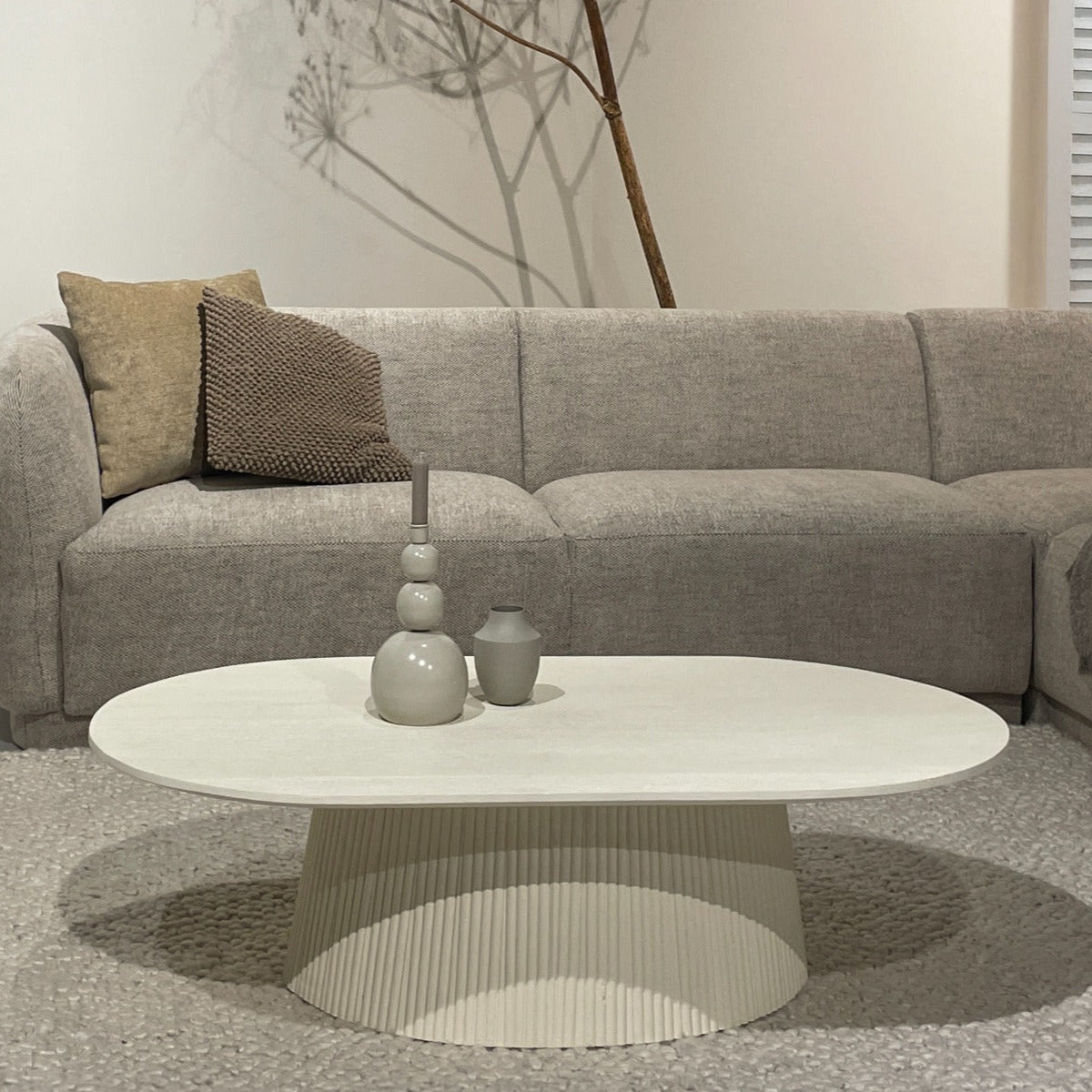 Salontafel Patrice | Wit Mangohout