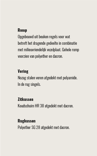 Modulaire Elementenbank Tori (Stel zelf samen) — productinformatie