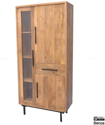 Opbergkast Jayden | Mangohout | 85cm