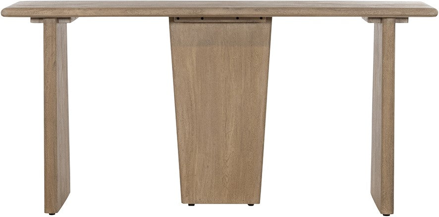 Wandtafel Lagos naturel, vooraanzicht op witte achtergrond