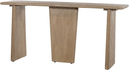 Wandtafel Lagos naturel, schuin vooraanzicht op witte achtergrond