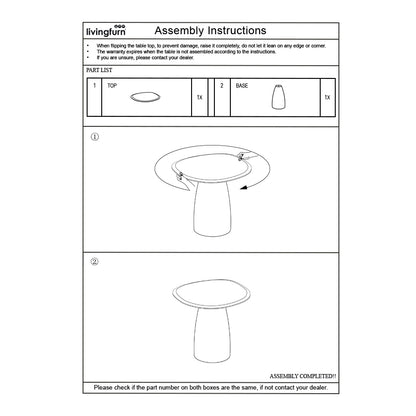 Salontafel Marron | Bruin Mangohout