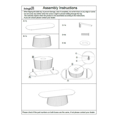 Salontafel Salvator | Mangohout Walnoot