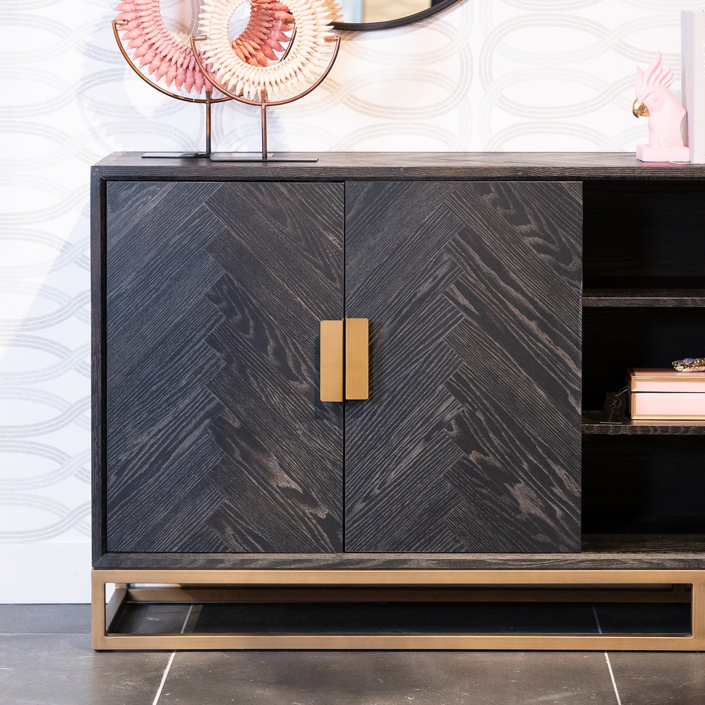 Dressoir Blackbone | Zwart Eikenhout