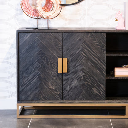 Dressoir Blackbone | Zwart Eikenhout