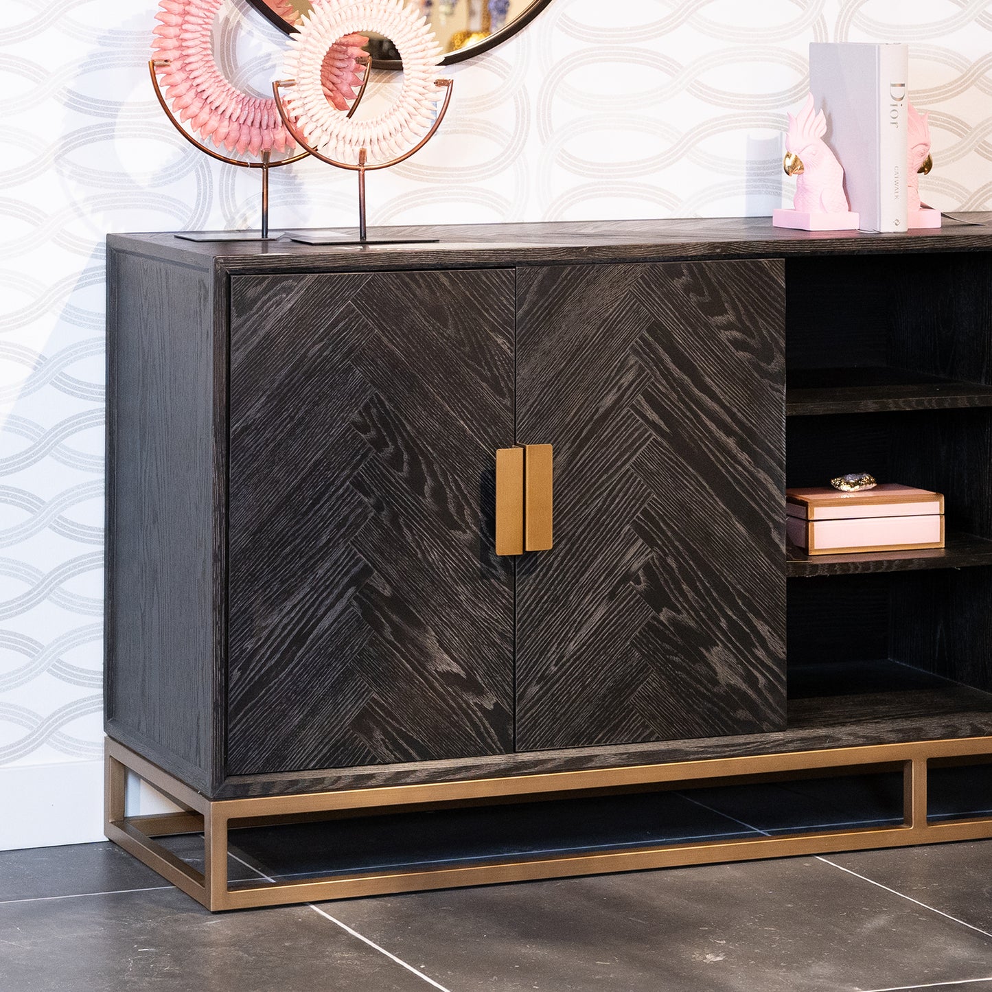 Dressoir Blackbone | Zwart Eikenhout