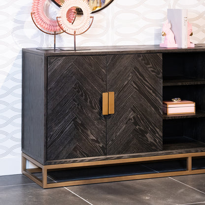 Dressoir Blackbone | Zwart Eikenhout