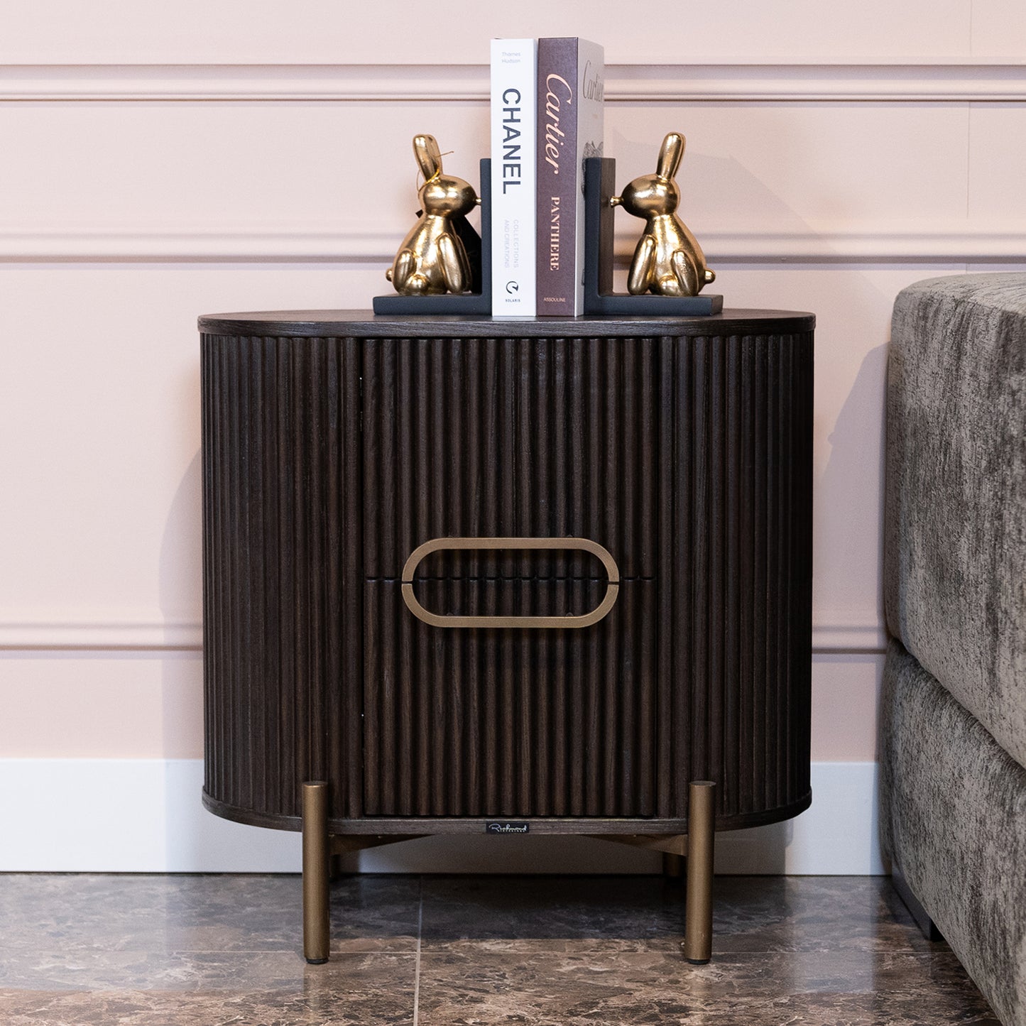 Kabinet Luxor | Bruin Eikenhout