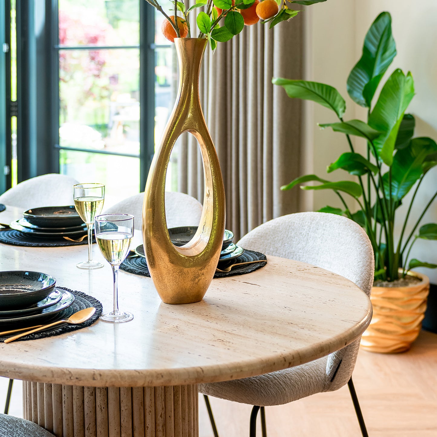 Eetkamerstoel Alyssa | Cream Fusion