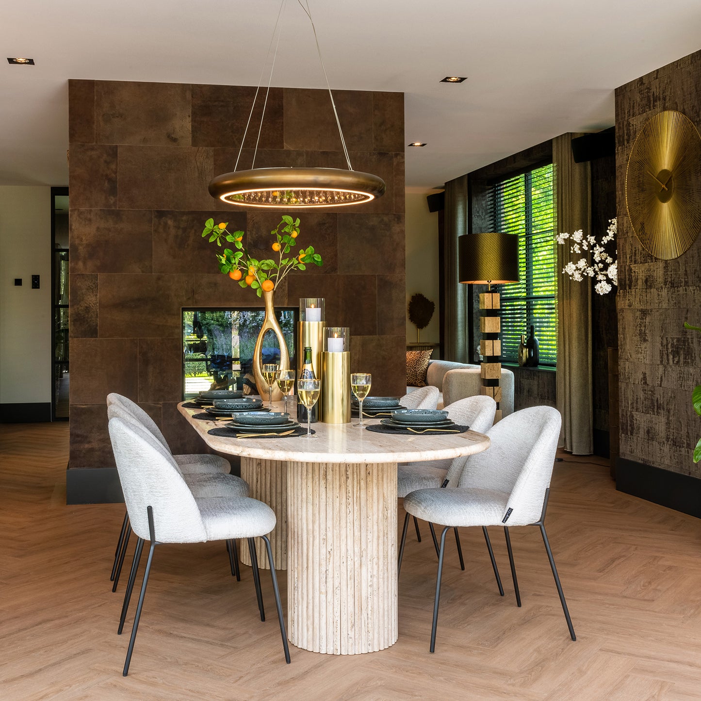 Eetkamerstoel Alyssa | Cream Fusion