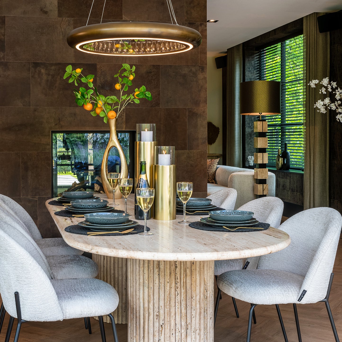 Eetkamerstoel Alyssa | Cream Fusion