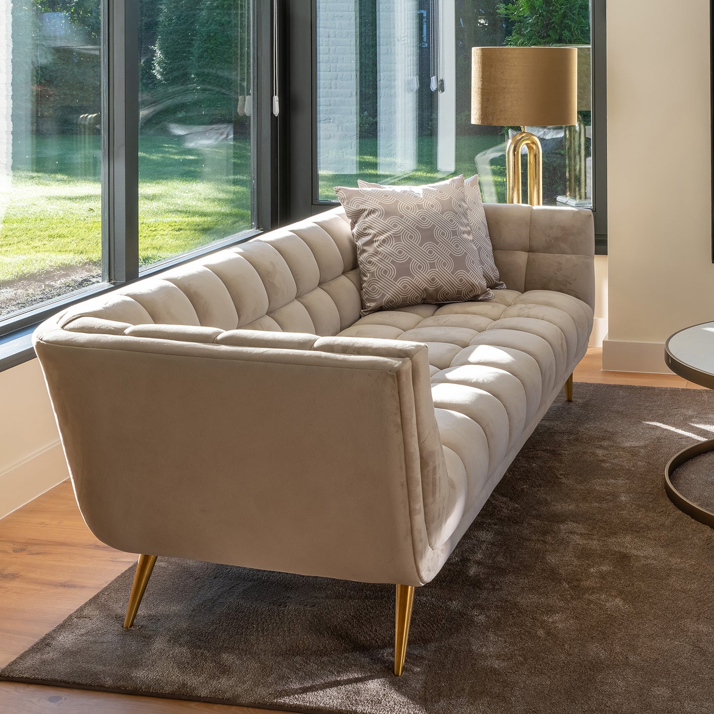 Bank Huxley | Khaki Velvet