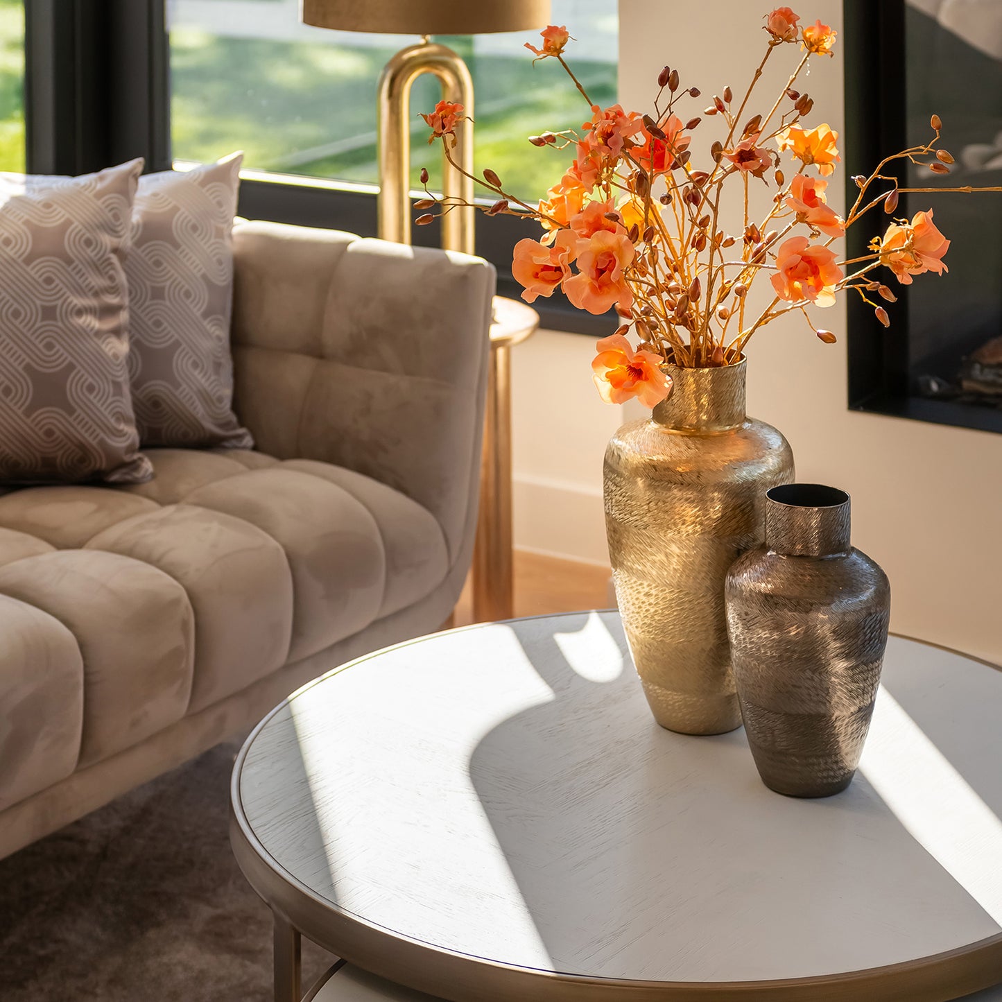 Bank Huxley | Khaki Velvet