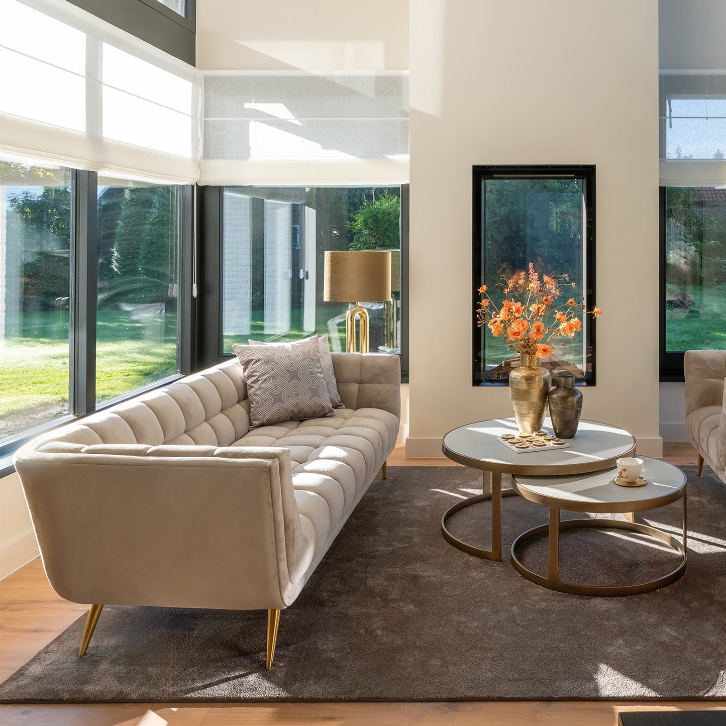 Bank Huxley | Khaki Velvet