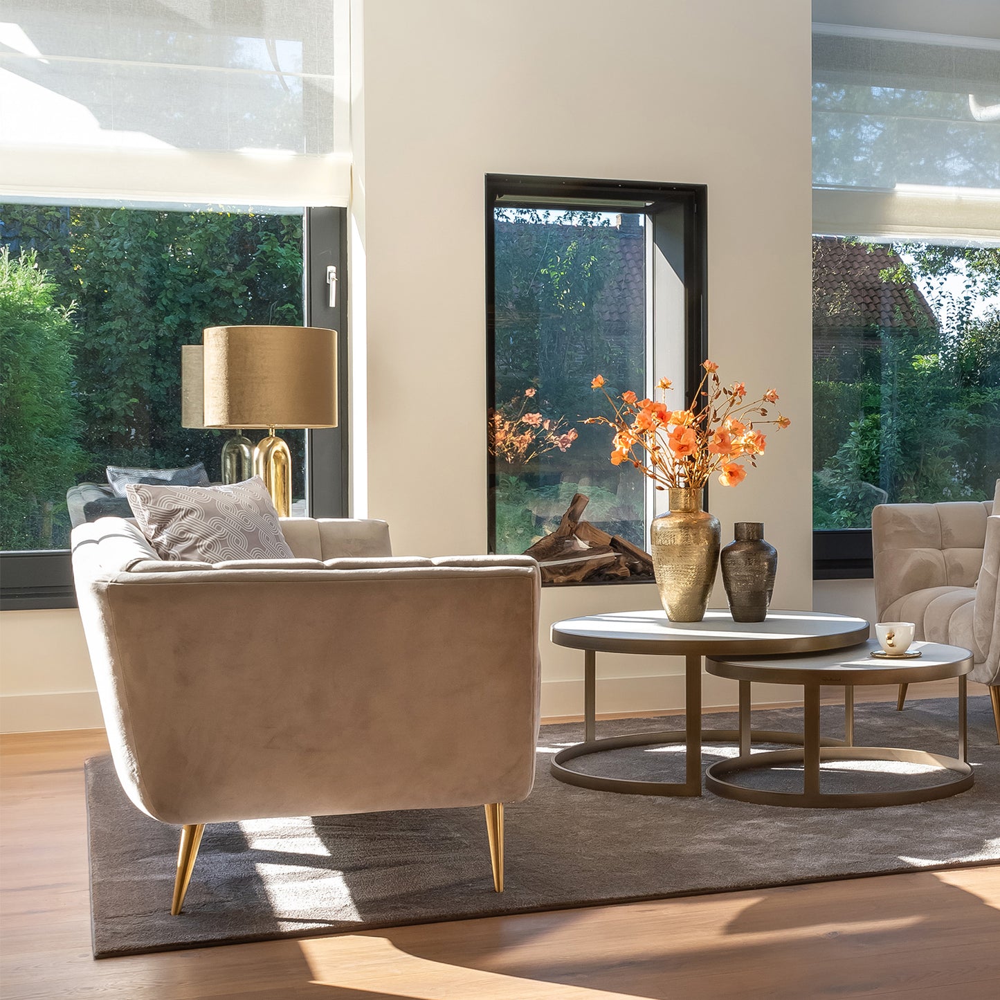 Bank Huxley | Khaki Velvet