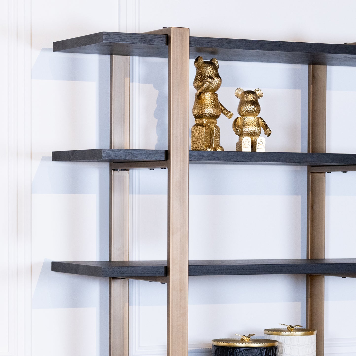 Wandkast Cambon | Bruin Eikenhout