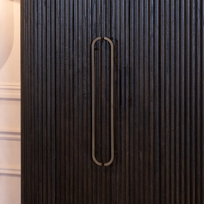 Wandkast Luxor | Bruin Eikenhout