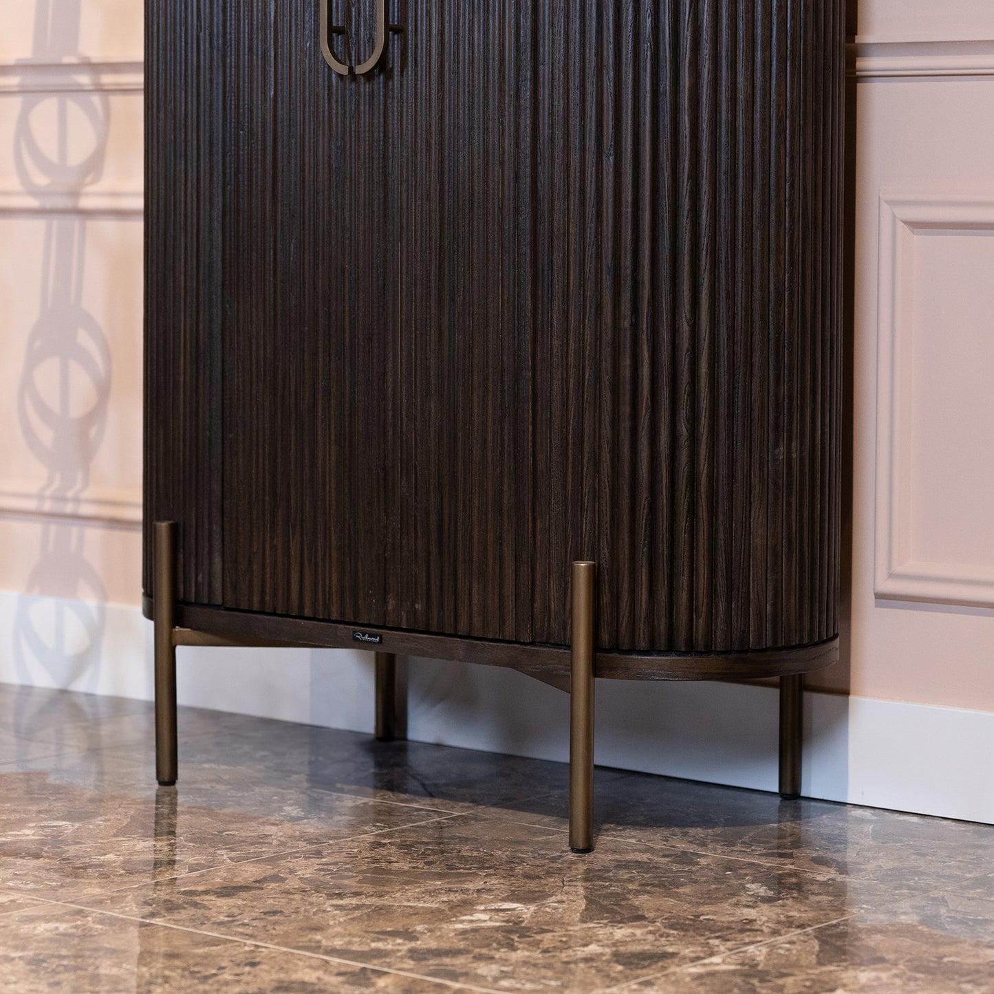 Wandkast Luxor | Bruin Eikenhout