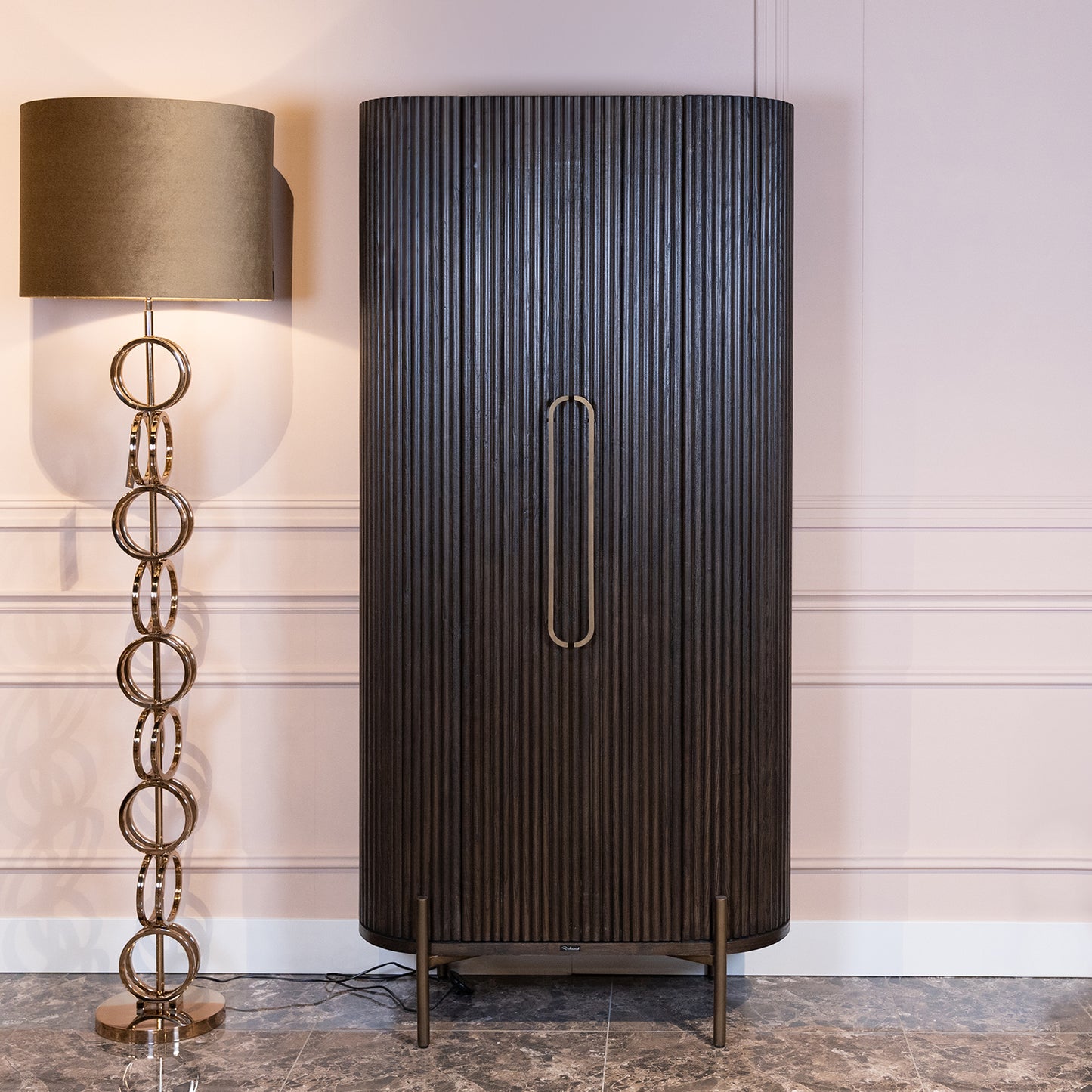 Wandkast Luxor | Bruin Eikenhout