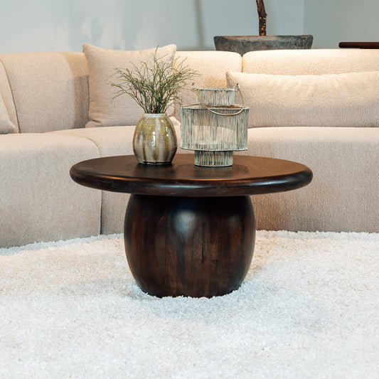 Salontafel Balloon | 75cm | Mango Walnoot