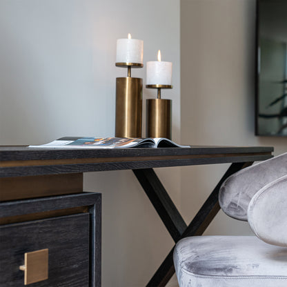 Bureau Hunter | Zwart Eikenhout