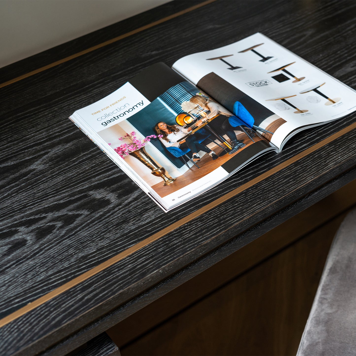 Bureau Hunter | Zwart Eikenhout