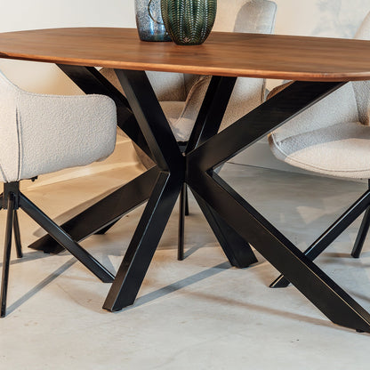 Eettafel Akagi | Deens Ovaal