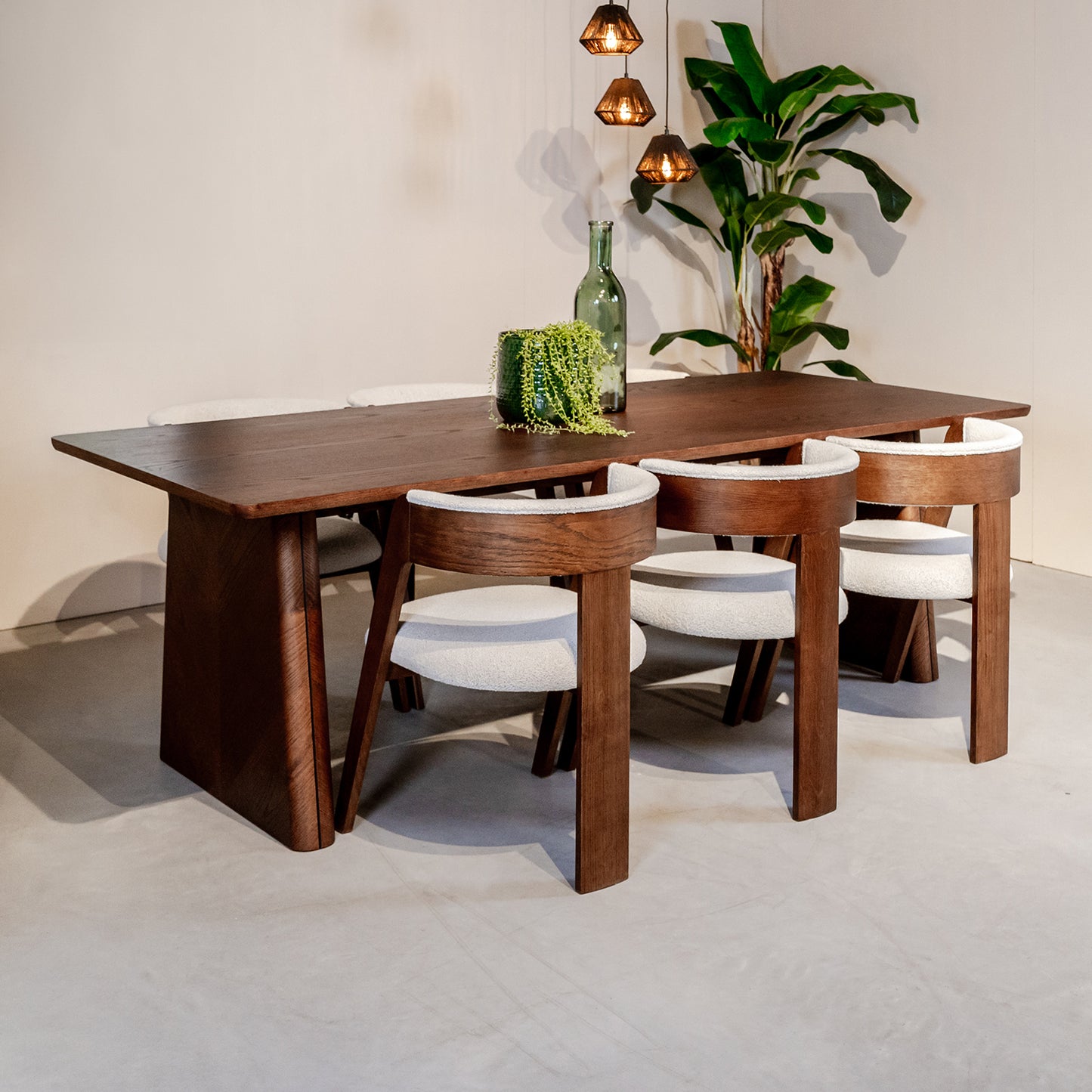 Eettafel Jule | Walnoot Eikenhout