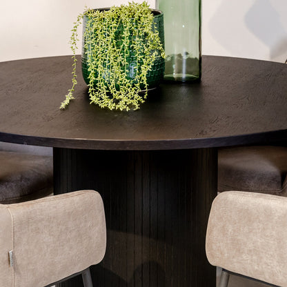 Eettafel Oliva | Rond | Eikenhout | Magazijn leegverkoop