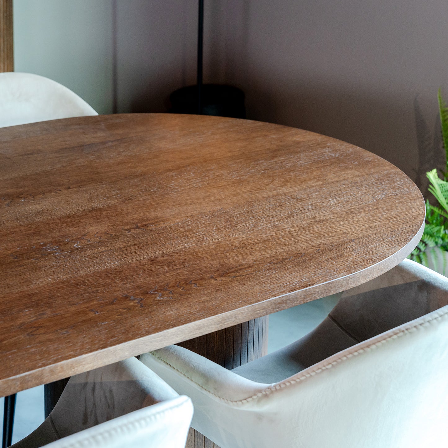 Eettafel Oliva | Ovaal | Walnoot Eikenhout