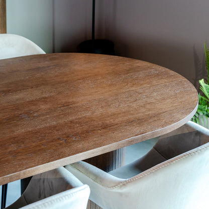 Eettafel Oliva | Ovaal | Eikenhout