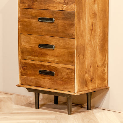 Ladekast Elias 60 cm | Naturel Mangohout