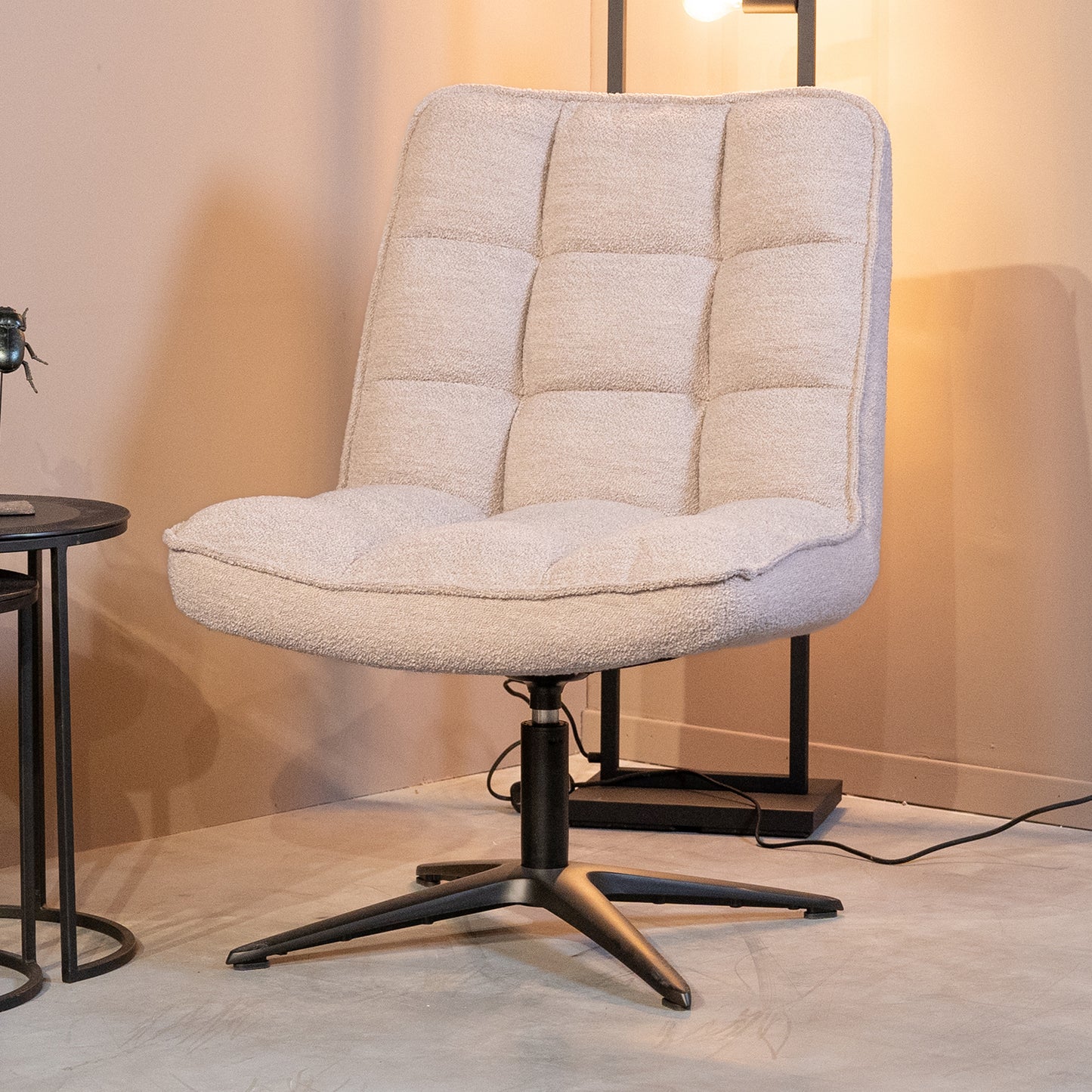 Fauteuil Vince | Naturel Bouclé