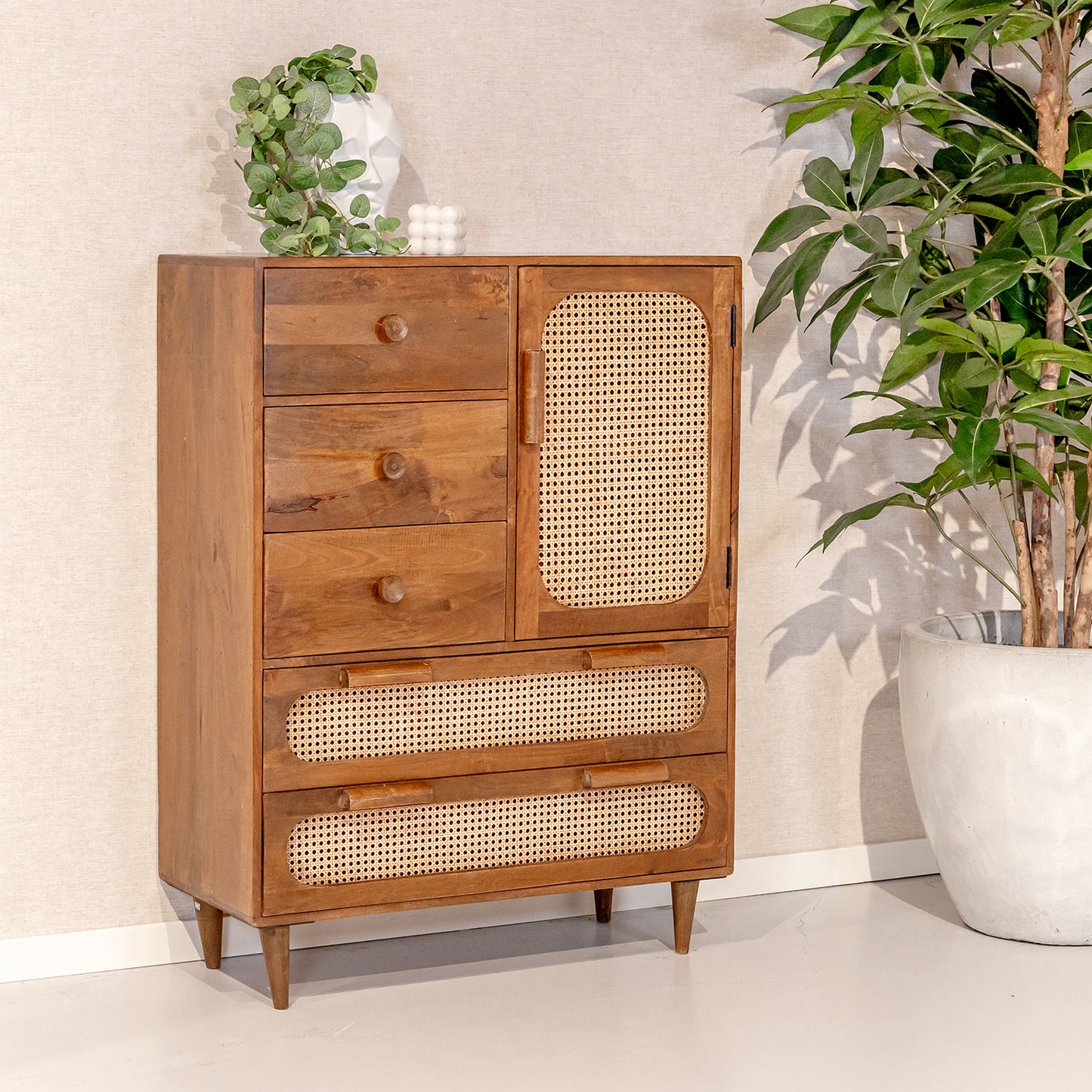 Kast Brix Anna | Naturel Mangohout