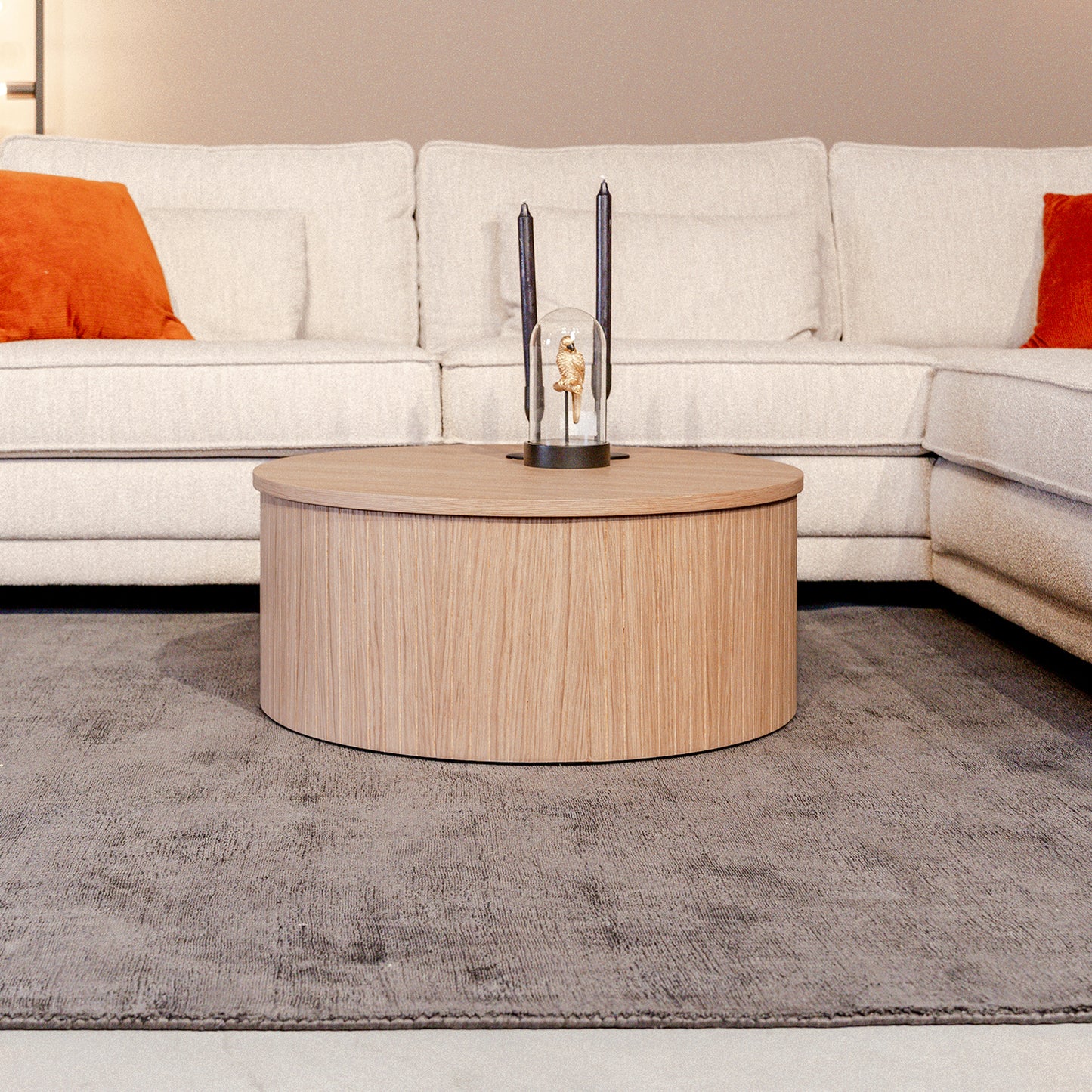 Salontafel Oliva | 70cm | Naturel Eikenhout