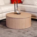 Salontafel Oliva | 70cm | Naturel Eikenhout