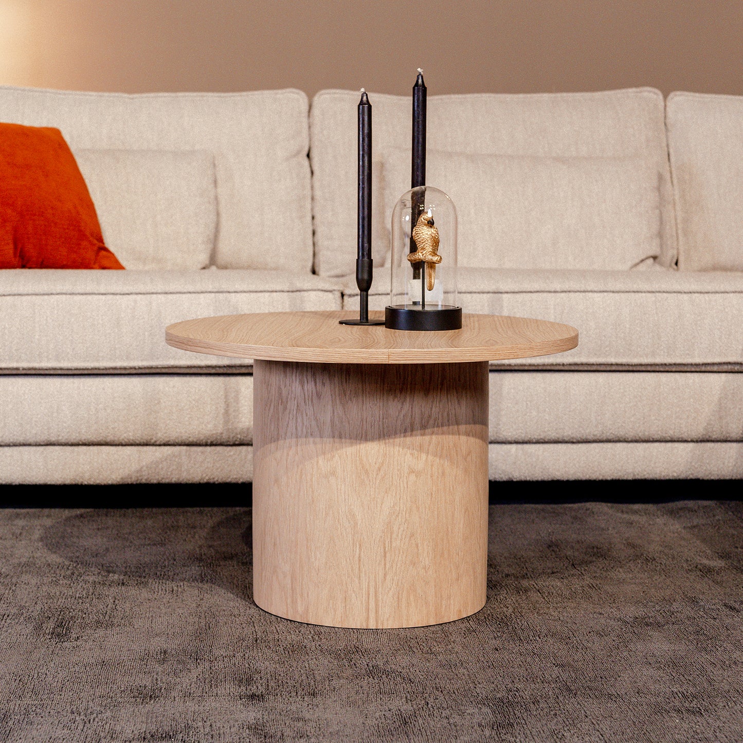 Salontafel Oliva | 60cm | Naturel Eikenhout