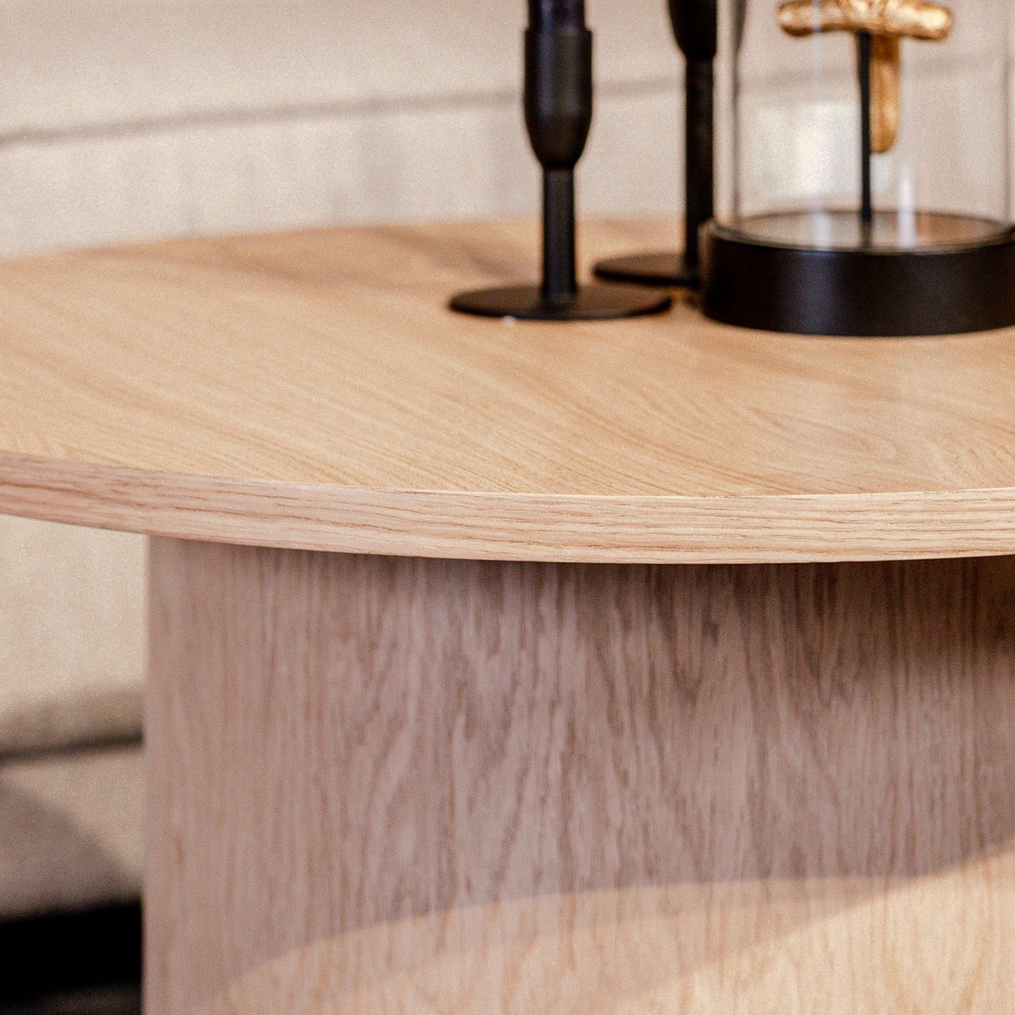 Salontafel Oliva | 60cm | Naturel Eikenhout